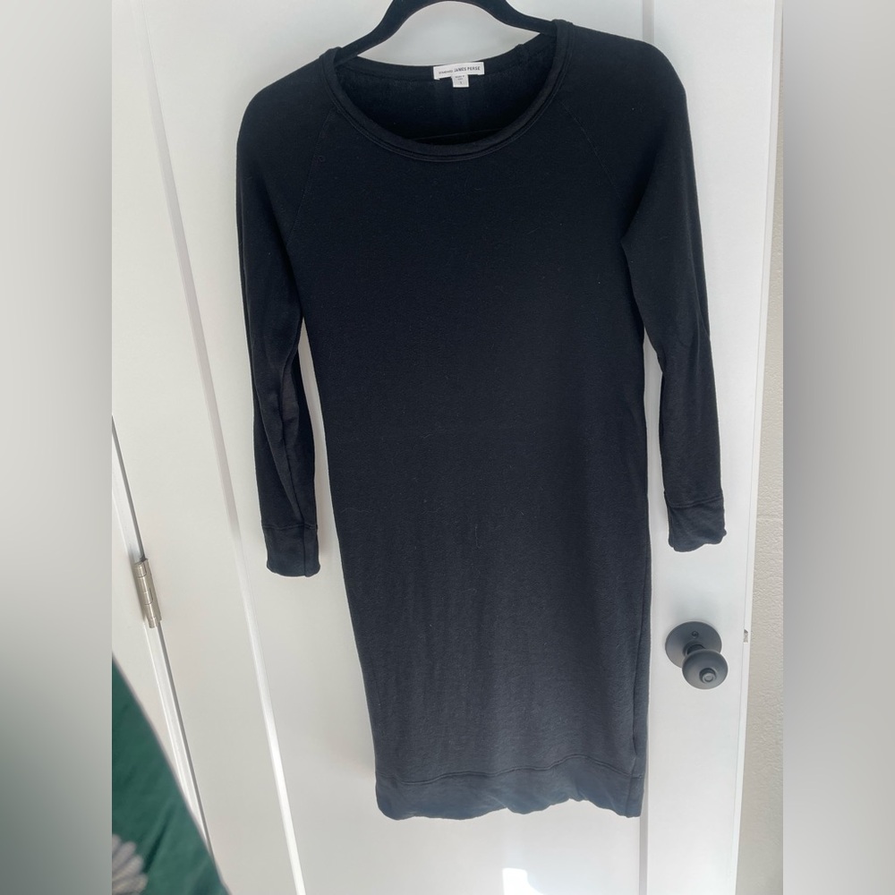 James Perse Standard long raglan sweatshirt dress